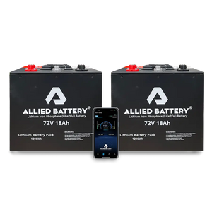 Allied 72V LiFePO4 Lithium Golf Cart Batteries - "Drop-in-Ready"