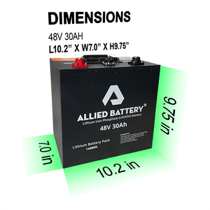 48V Lithium LiFePO4 Batteries for Club Car DS Golf Cart