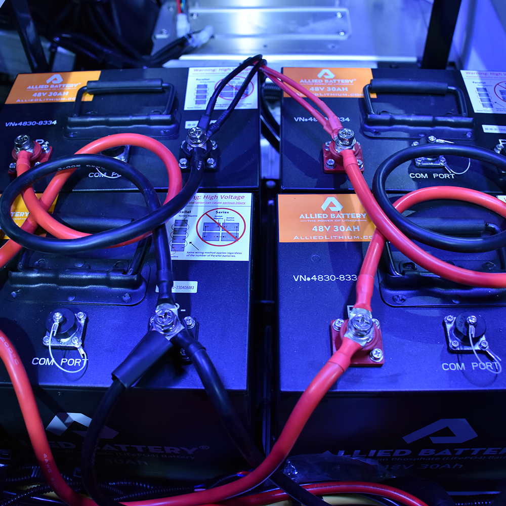 48V Lithium LiFePO4 Batteries for EZGO RXV Golf Cart