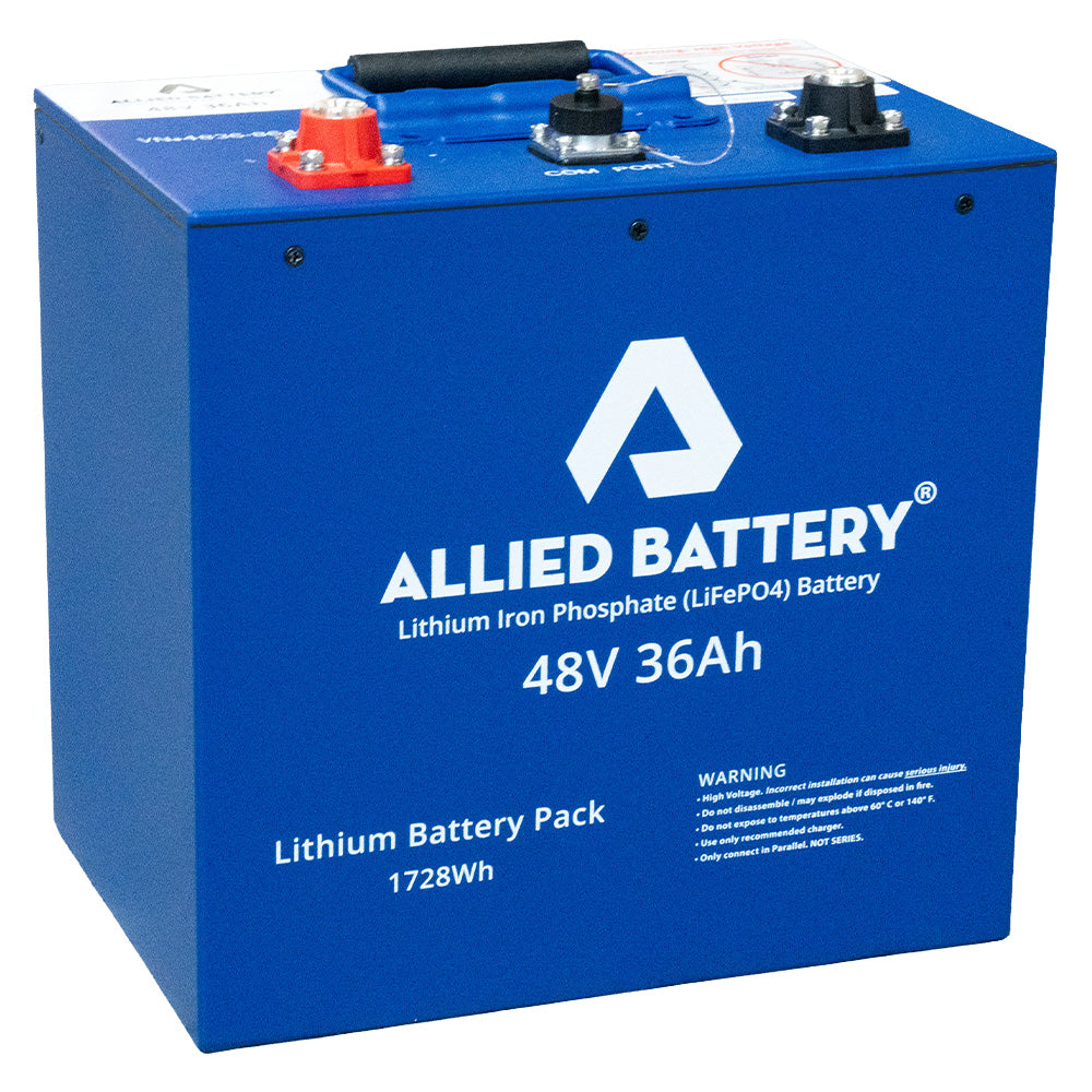 Allied "Drop-in-Ready" 48V Lithium Batteries - ONLY for warranty replacement OR adding AH to your current Allied setup