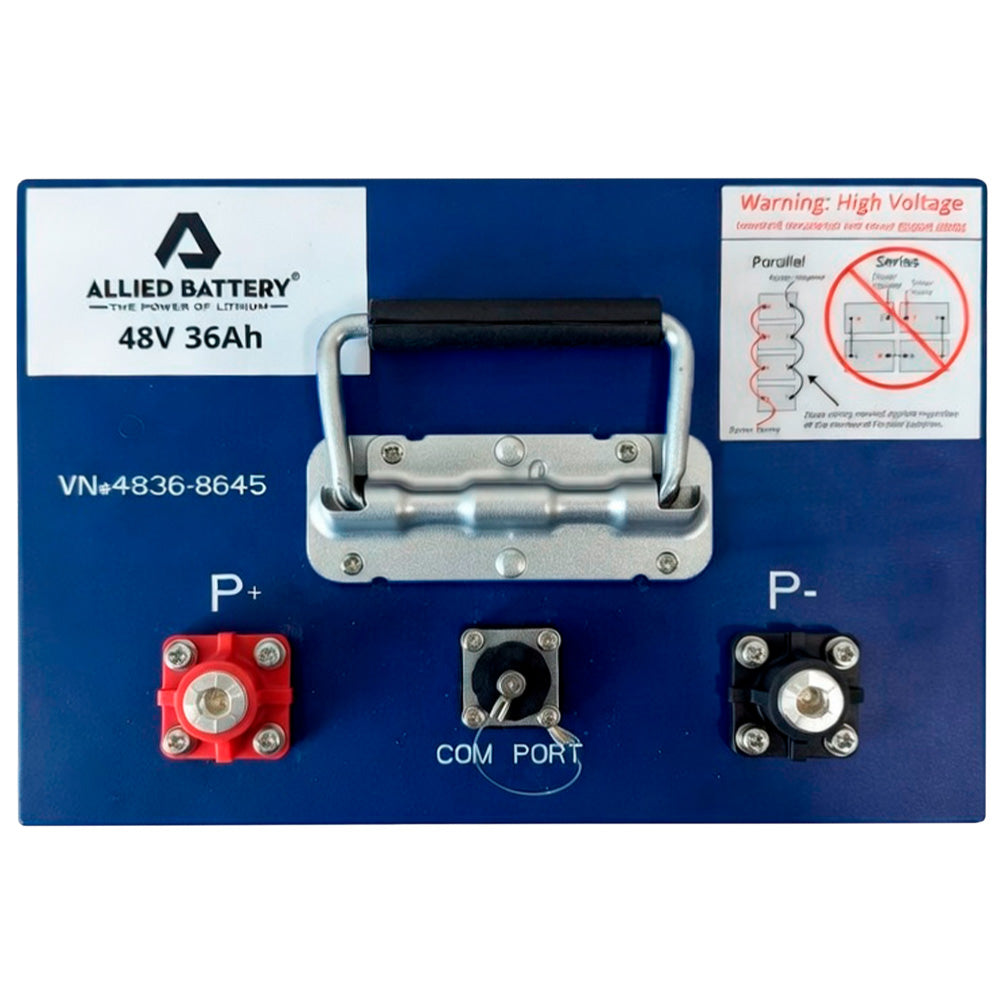 Allied 48V 36AH LiFePO4 Lithium Golf Cart Batteries - 