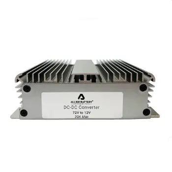 Allied Lithium 72V to 12V Step-Down Voltage Converter - 30 Amp Max Allied Lithium Golf Cart and Boat Batteries
