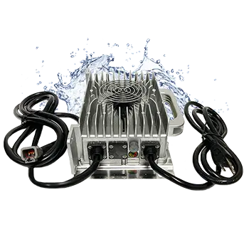 24V Snap Plug Waterproof Lithium Battery Charger Allied Battery