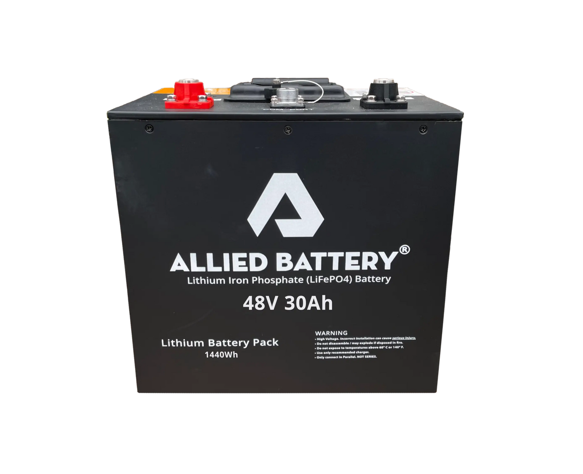 Allied "Drop-in-Ready" 48V Lithium Batteries - ONLY for warranty replacement OR adding AH to your current Allied setup Allied Batteries